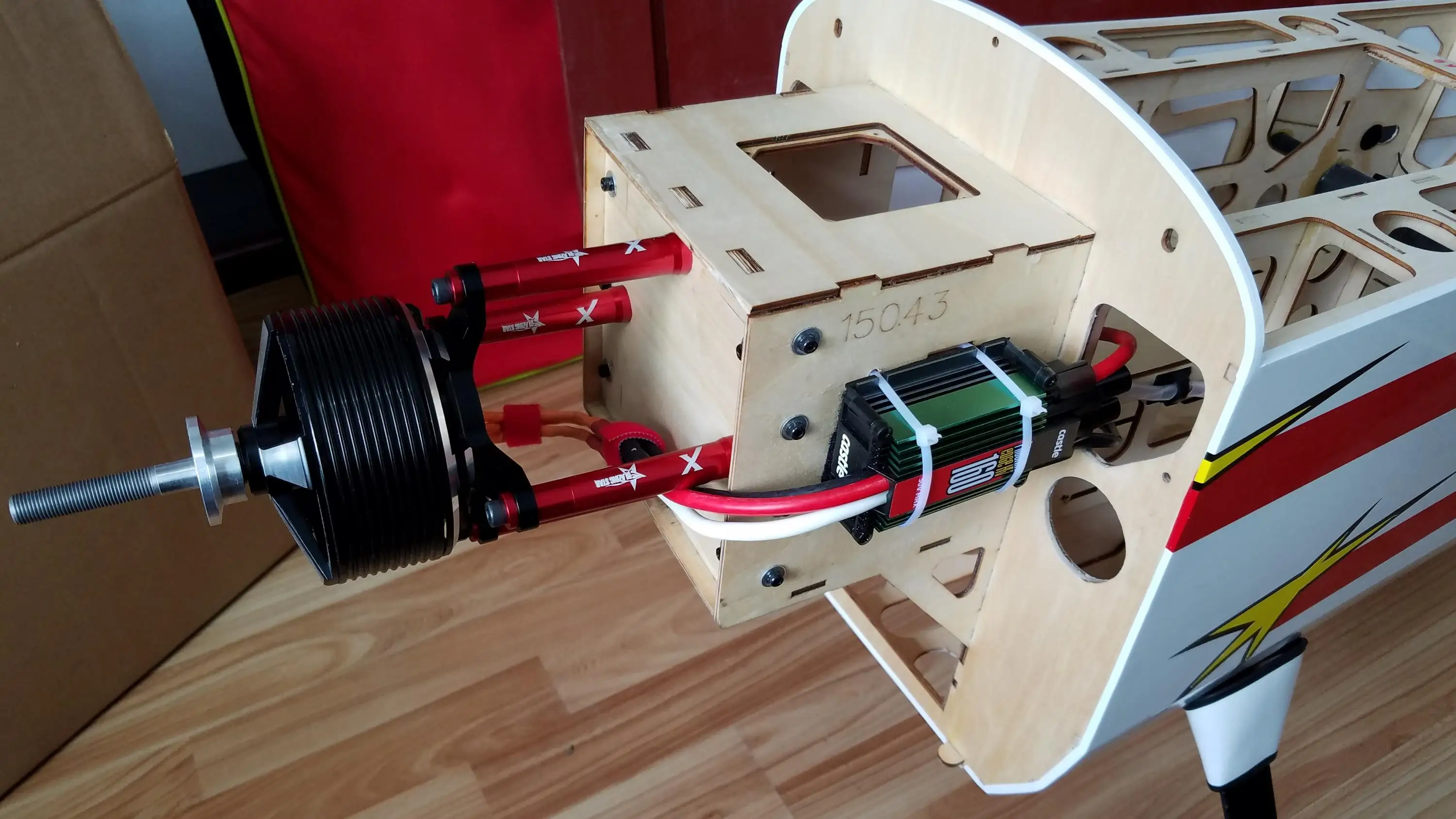 Brushless Motor Thrust Test Stand - Kuza ef verstellbarer Motor Aluminium halterung