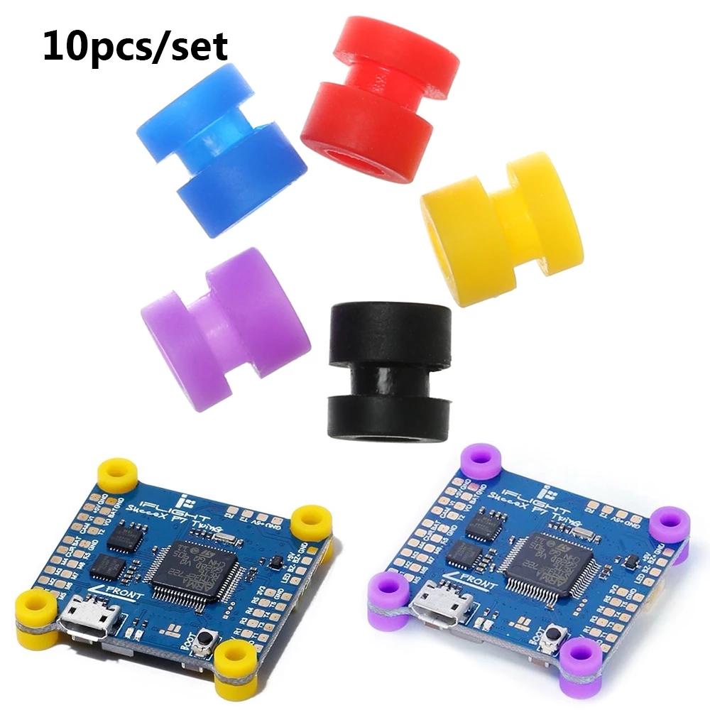 10PCS M2 M3 Gummi Stoßdämpfer  – Brushless Motor Thrust Test Stand Bewertung und Preis